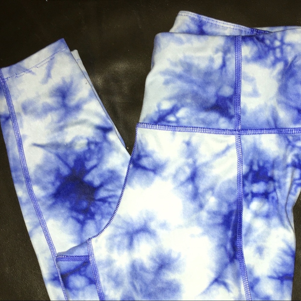 NWOT Avia Blue Stretchy Yoga Pants